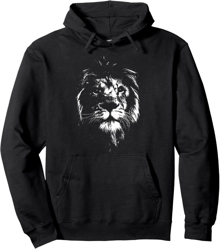 Löwe Afrika Löwen Shirt Tiere Löwenkopf Löwenmähne Geschenk Pullover Hoodie