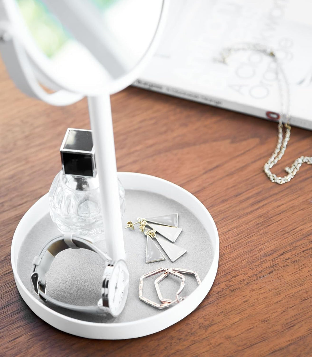 Accessories Tray & Mirror - Tower - white Weiss, Weiss