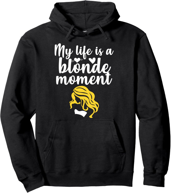 Blondie Haarfarbe Blondschopf - Blondine Pullover Hoodie