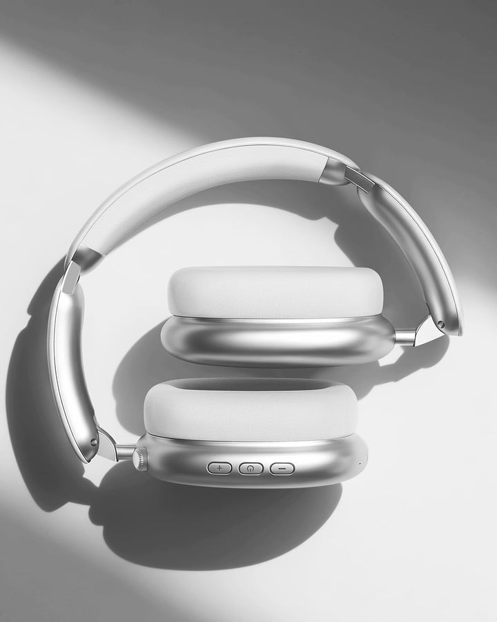 Wentronic Y02 Aktive Noise Cancelling Kopfhörer,60 Std.5 EQ-Musikmodi,Hi-Res-Audio,Tiefe Bässe,faltb