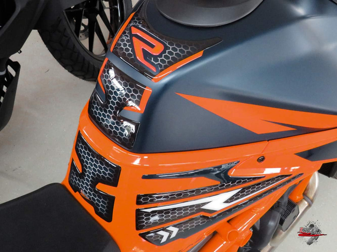 BIKE-label Tankpad Set kompatibel für KTM 1290 Super Duke R ab BJ 2020-850001