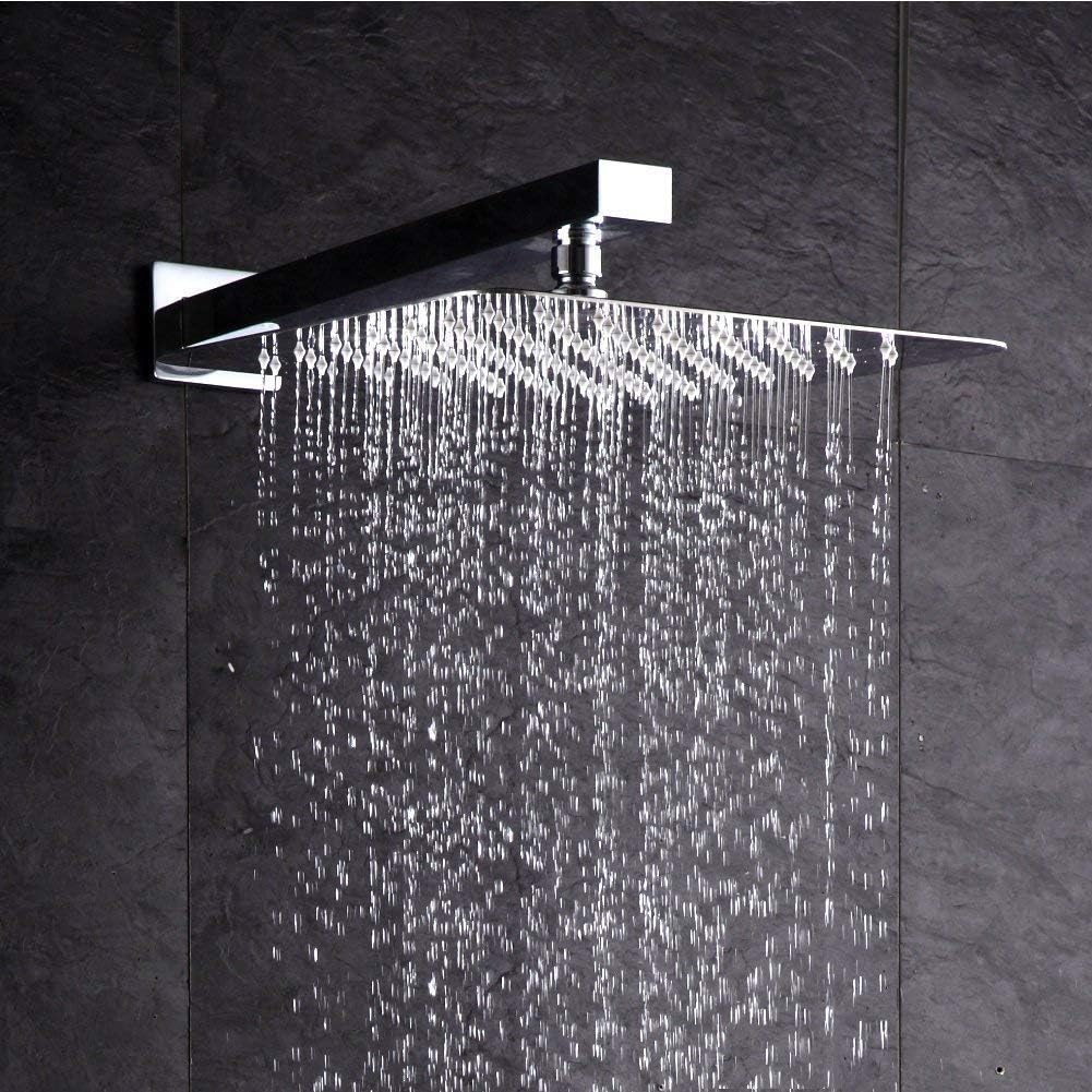 Rainsworth 400 MM Messing Brausearm Wandarm Duscharm für Duschkopf, Halter von Regendusche Regendusc