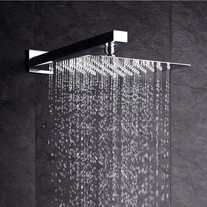 Rainsworth 400 MM Messing Brausearm Wandarm Duscharm für Duschkopf, Halter von Regendusche Regendusc