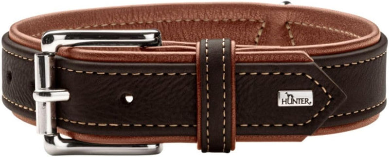 HUNTER Halsband Canadian Up Farbe schwarz/Cognac, Grösse 55 55 schwarz/cognac, 55 schwarz/cognac