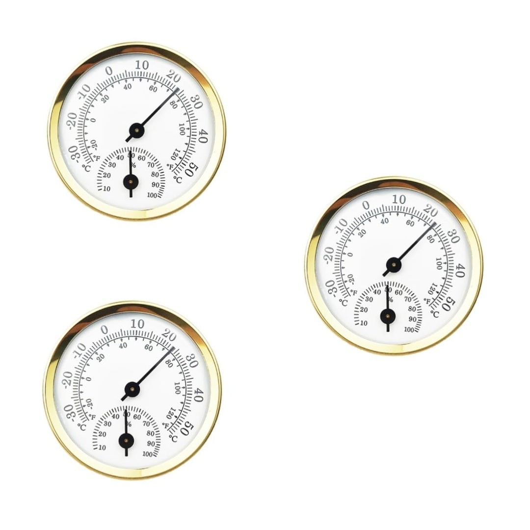 Supvox 3st Analoger Hygrothermograph Mini-hygrothermograph Feuchtigkeit Temperaturmesser Analoger Fe