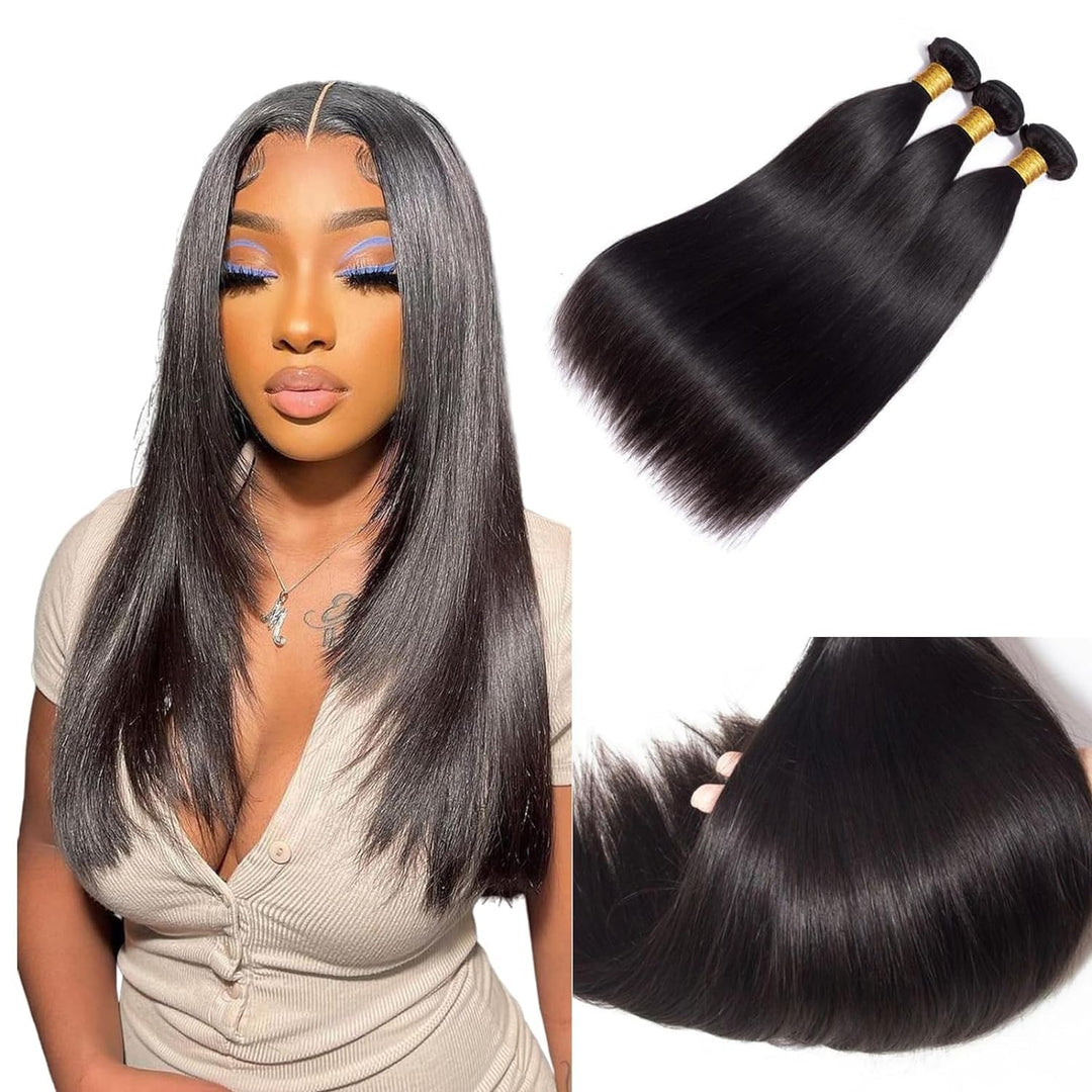12A Human Hair Bundle Straight Bundles Human Hair 10 12 14 Zoll 100% Unprocessed Brazilian Virginhai