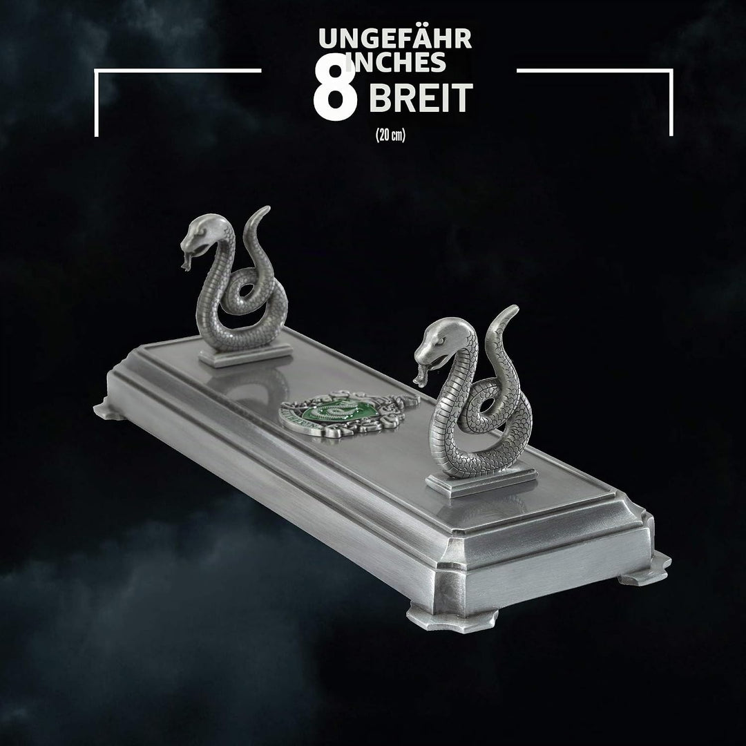 Harry Potter The Noble Collection Slytherin Wand Stand