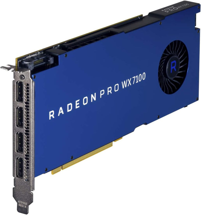 AMD – Grafikkarte FirePro Radeon Pro WX 7100 8 GB PCIe 3.0 16 x 4 x DP