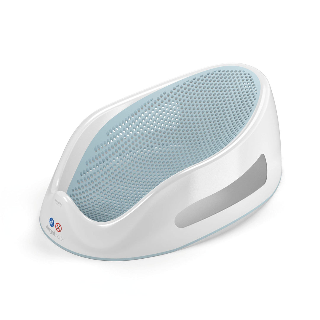 Angelcare ergonomischer Badesitz für die grosse Badewanne oder Dusche, Light Aqua, angenehm weiche L