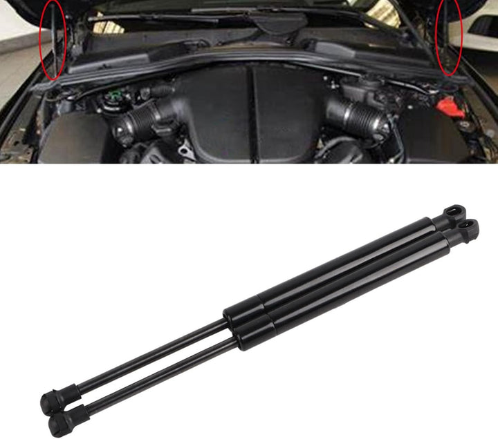 Motorhaubenstütze Gasdruckfedern Stossdämpfer Motorhaubenlift Halterung, 1 Paar Motorhaubenstützen f
