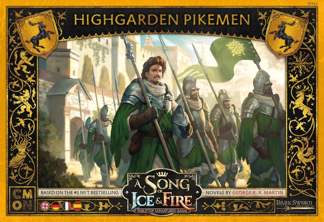 CMON | A Song of Ice &amp; Fire – Pikeniere von Rosengarten | Erweiterung | Tabletop | 2 Spieler | Ab 14