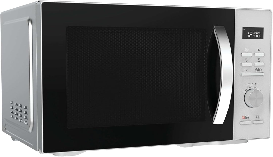 Candy CMGA31W8DLS Mikrowelle mit Grill, 31 l, 900 W-1500 W, 5 Leistungsstufen, 8 Autos, Kindersicher