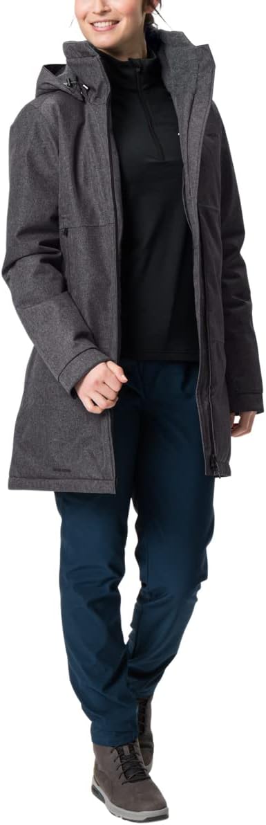 VAUDE Damen Women's Limford Coat Ii Jacke 38 phantom black, 38 phantom black