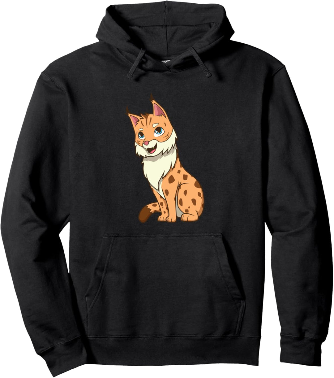 Kawaii Luchs Pullover Hoodie