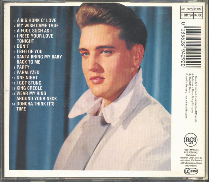 50,000,000 Elvis Fans Can't Be Wrong: Elvis' Golden Records, Vol. 2, Audio-CD
