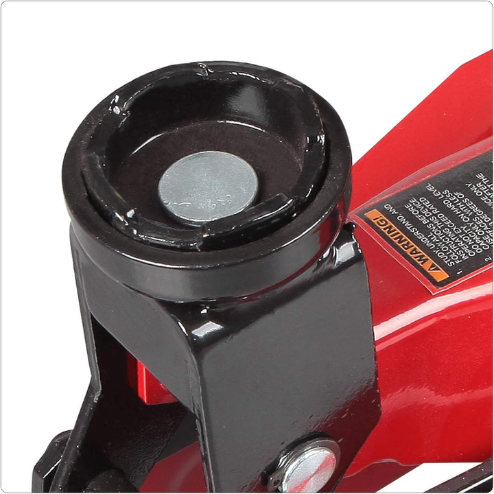 BIG RED Torin T82012 Hydraulischer Wagenheber mit Blasformtragebox, Kapazität 2 Tonnen (1,8 kg), Rot