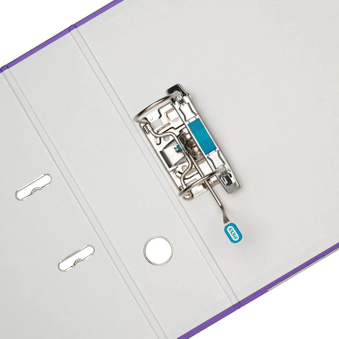 Elba Ordner A4, Smart Pro, 8 cm breit, Kunststoff aussen, violett, 10 Stück violett A4, breit, viole