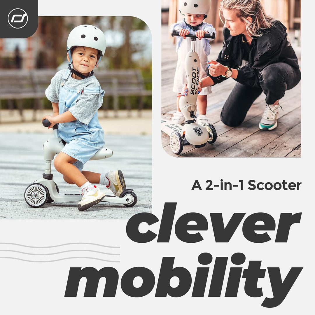 Scoot & Ride 3415 Highwaykick 1 Ash Single, Single