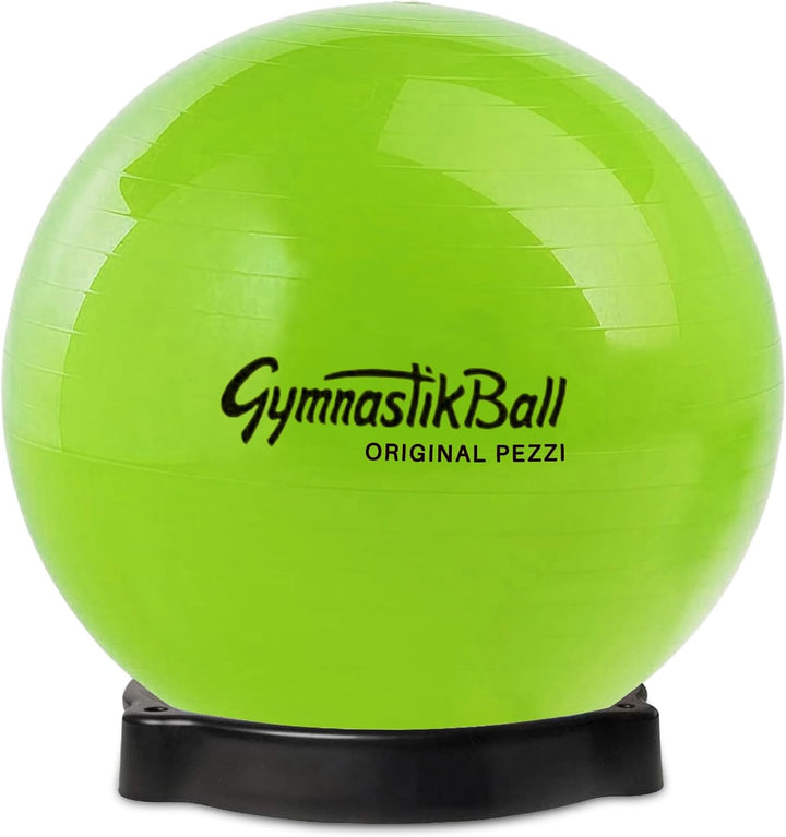 PEZZI Original Pezziball Standard m. Ballschale Sitzball 42cm Apfelgrün, 42cm Apfelgrün