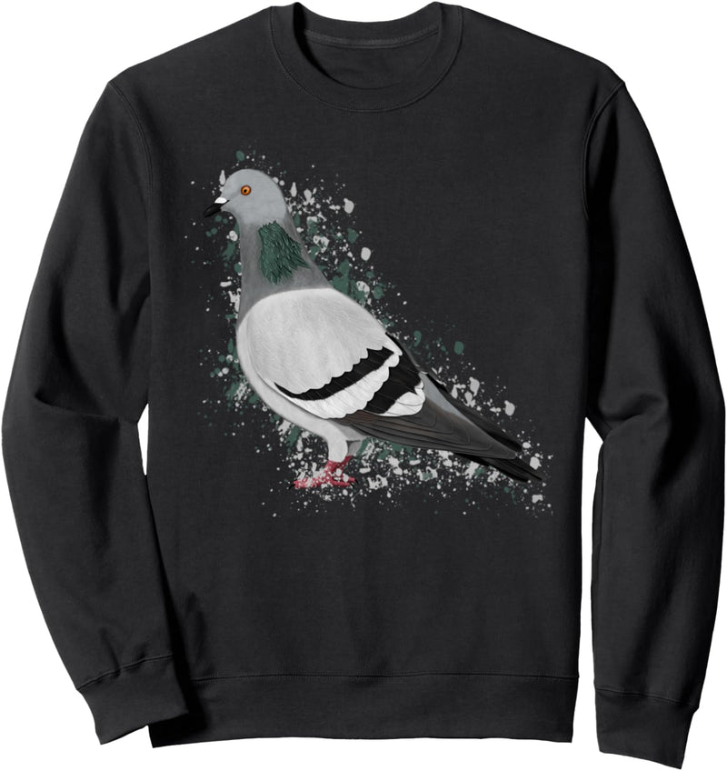 Taube Vogel Singvogel Vogelfreund Ornithologe Gartenvogel Sweatshirt