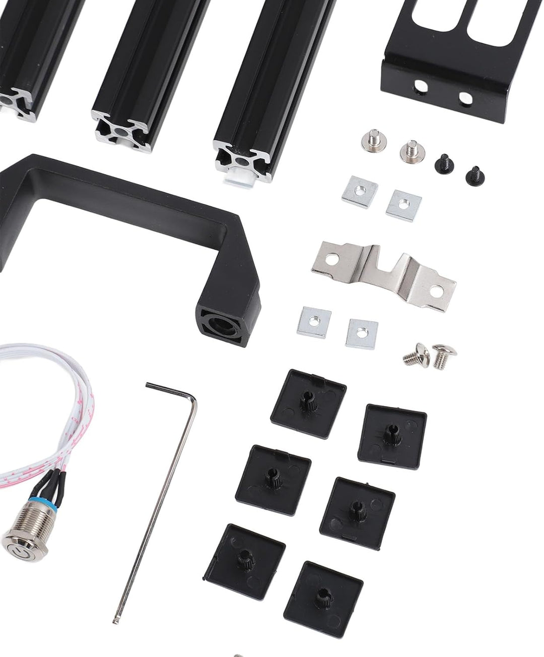Bewinner DIY-Computer-Motherboard-Gehäuse-Rack, Vertikales Offenes Aluminiumrahmen-Chassis mit Wärme