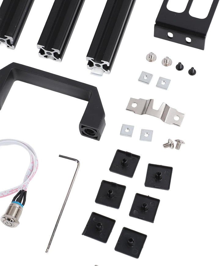 Bewinner DIY-Computer-Motherboard-Gehäuse-Rack, Vertikales Offenes Aluminiumrahmen-Chassis mit Wärme