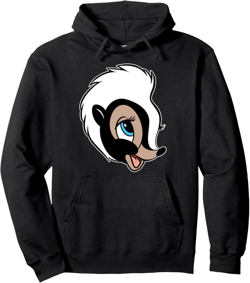 Disney Bambi-Blume mit grossem Gesicht Pullover Hoodie