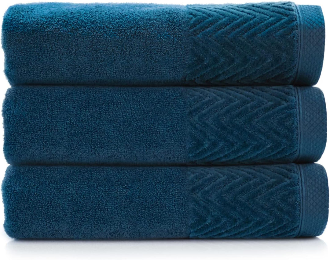 Handtuch Sets - Badetuch - Handtuch - Gästetuch I 100% Ägyptischer Baumwolle I Sammlung Toscana, Far