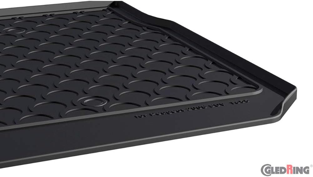 Gledring 1655 Rubbasol (Gummi) Kofferraumwanne Peugeot 2008 -2013 Kofferraummatte, Kofferraummatte