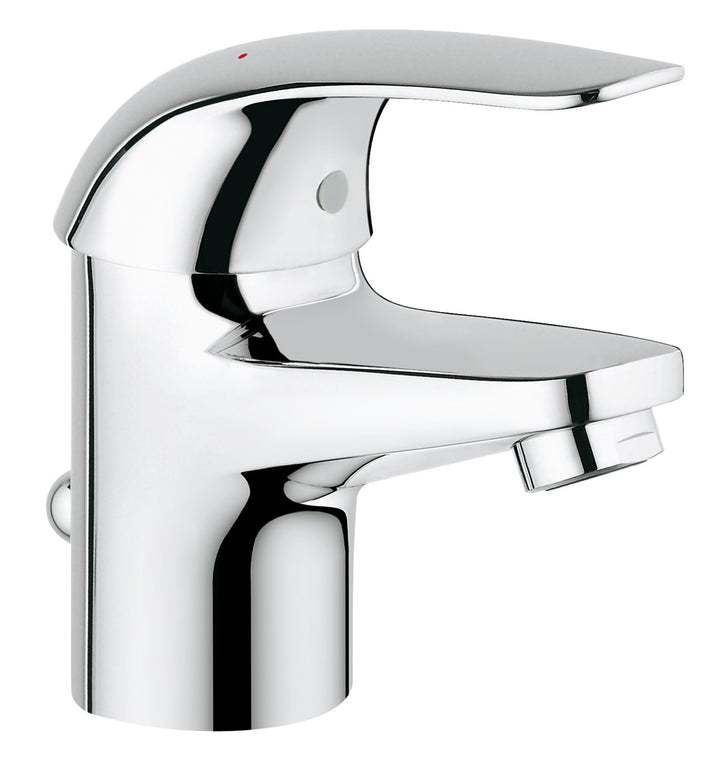 GROHE Swift - Einhand-Waschtischarmatur (Einlochmontage, Auslauf mit Mousseur), chrom, 23264000