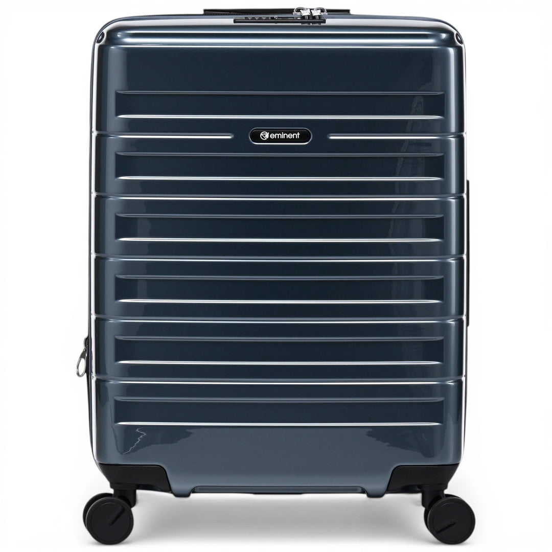 Eminent Voyager Handgepäck Koffer 55x40x20 cm, Erweiterbar, Hartschalenkoffer, 4 Rollen, Leicht, TSA