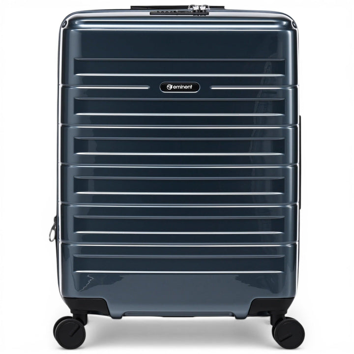 Eminent Voyager Handgepäck Koffer 55x40x20 cm, Erweiterbar, Hartschalenkoffer, 4 Rollen, Leicht, TSA