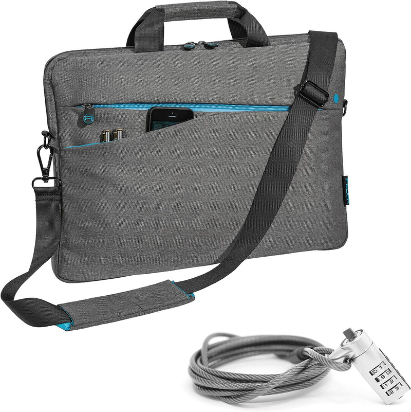 PEDEA Laptoptasche Fashion Notebook-Tasche Umhängetasche mit Schultergurt inkl. Notebookschloss 15,6