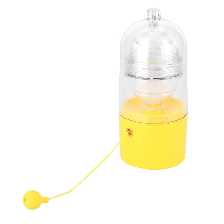 Egg Scrambler Shaker, Hand Powered Egg Scrambler Schneebesen Handbetriebener Golden Egg Maker mit Zu