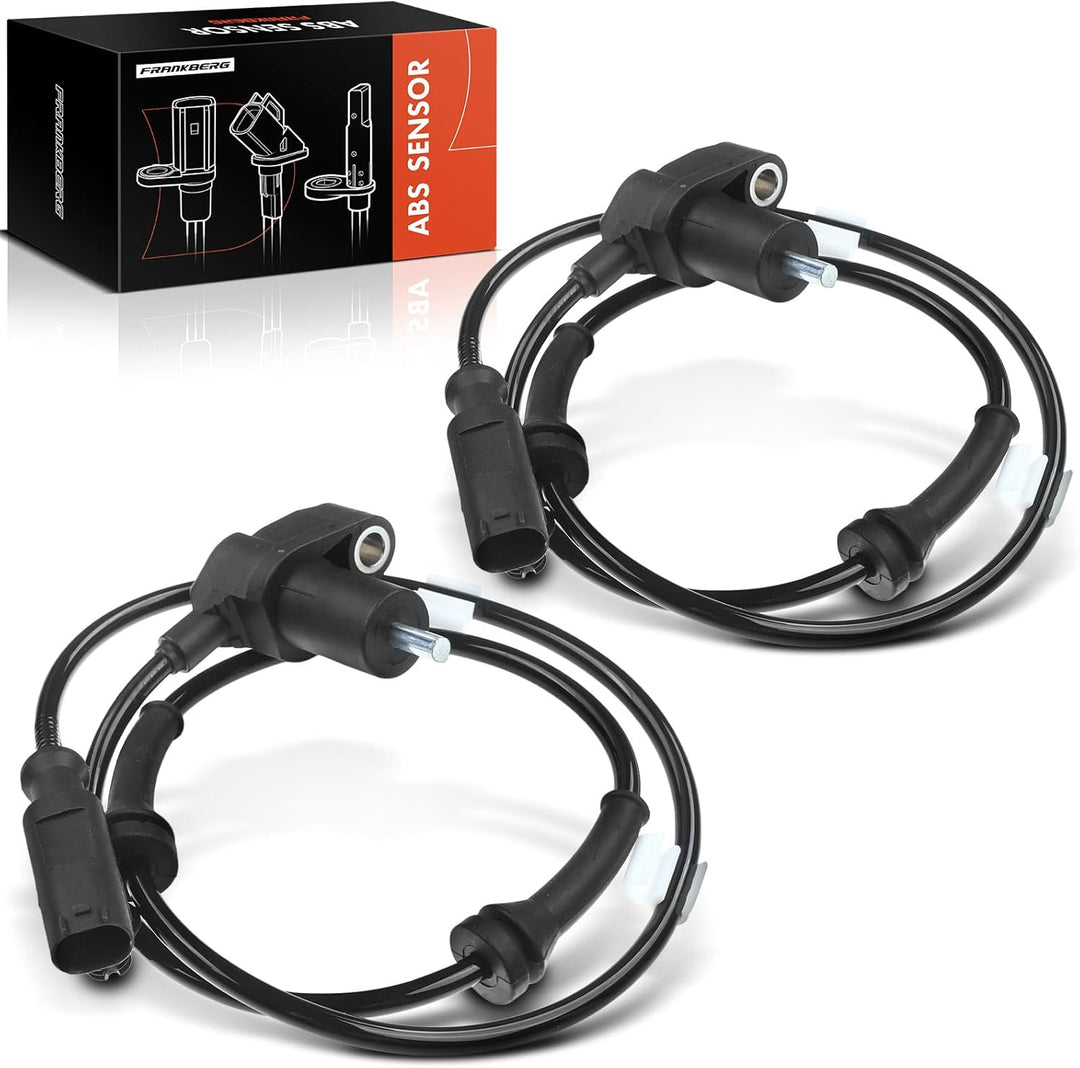 2x ABS Sensor mit Kabel 2-Polig Vorne Links Rechts für R-o-a-d-s-t-e-r 452 0.7L Cabriolet Coupe 2003