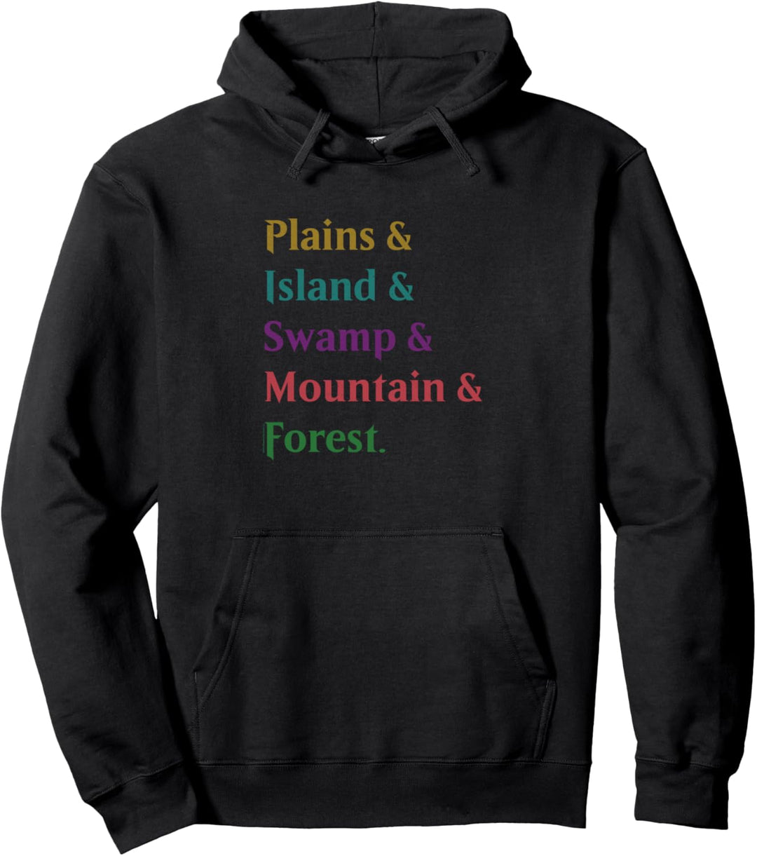 Magic: The Gathering- Land Stack Pullover Hoodie