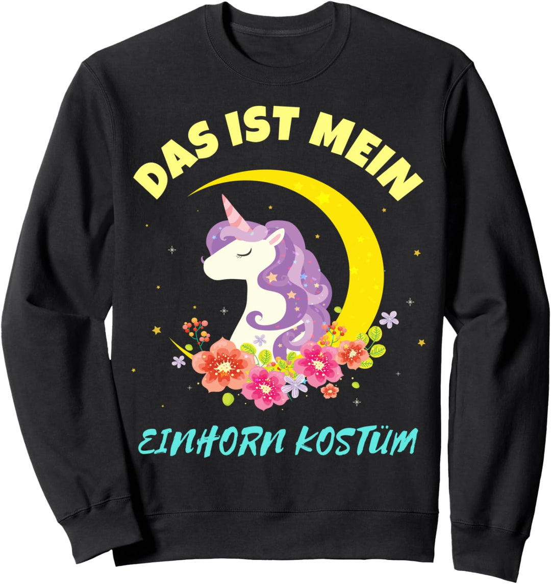 Das ist Mein Einhorn Kostüm Halloween Geschenk Damen Kinder Sweatshirt