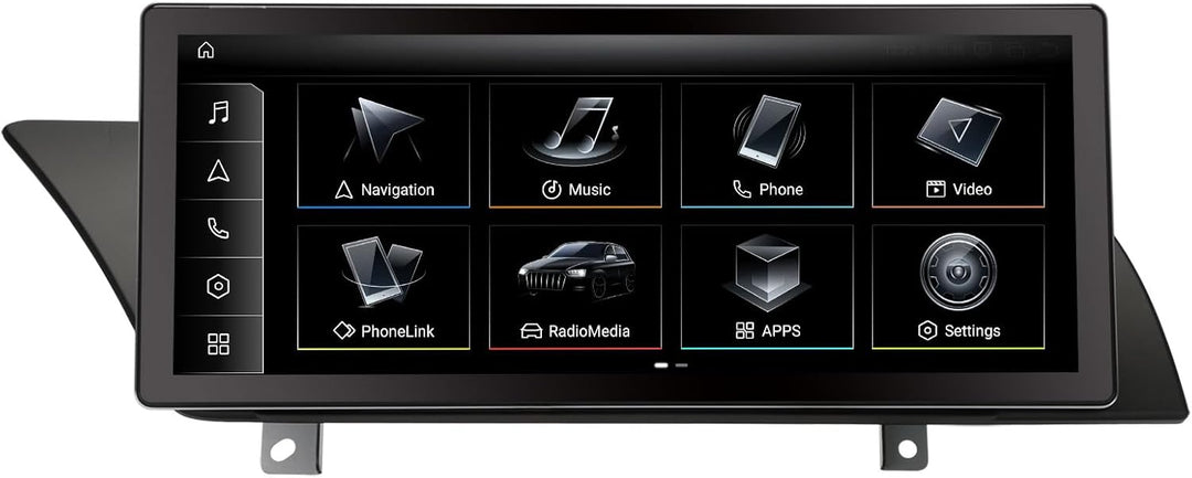 Erisin 10,25" 4GB+64GB Android 12 Autoradio Bluetooth mit GPS Navigation IPS Bildschirm Für Audi A4