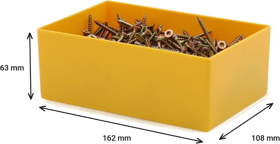 1a-TopStore 10 Stk. Einsatzkästen Einsatzboxen Schubladen-Einsatzkasten Sortierboxen, 32 Grössen, 5