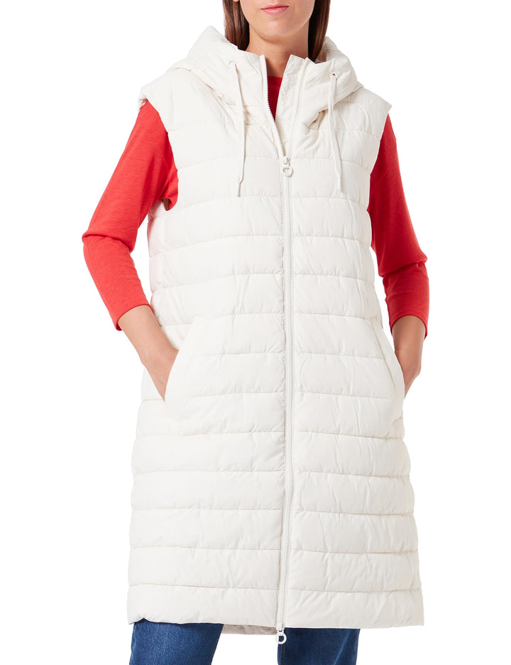 s.Oliver Damen Outdoor Weste 46 0330 creme, 46 0330 creme
