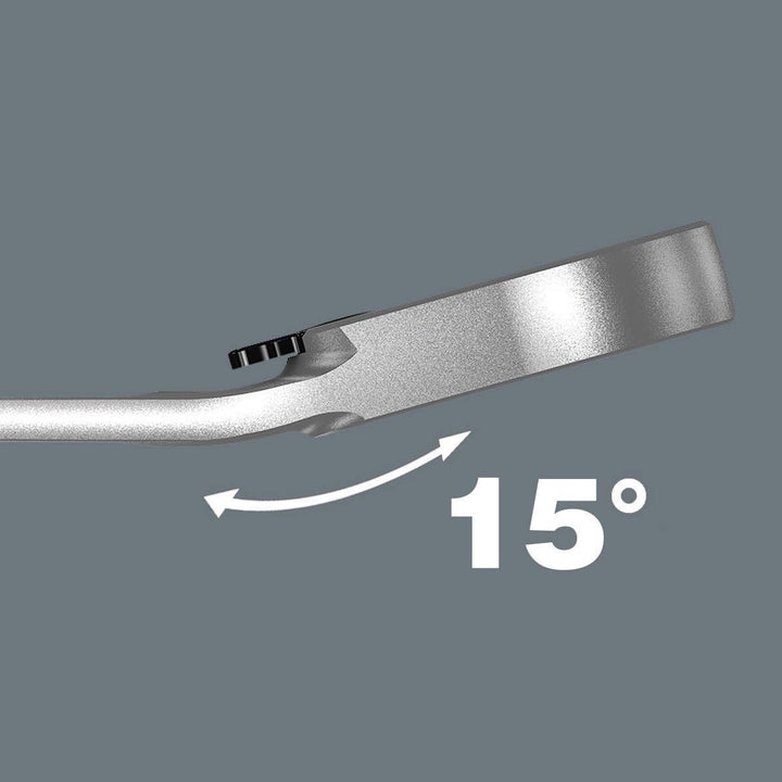 Wera Joker Switch Maul-Ringratschen-Schlüssel, umschaltbar, 15 x 199 mm, Weiss, 05020070001 15 x 199