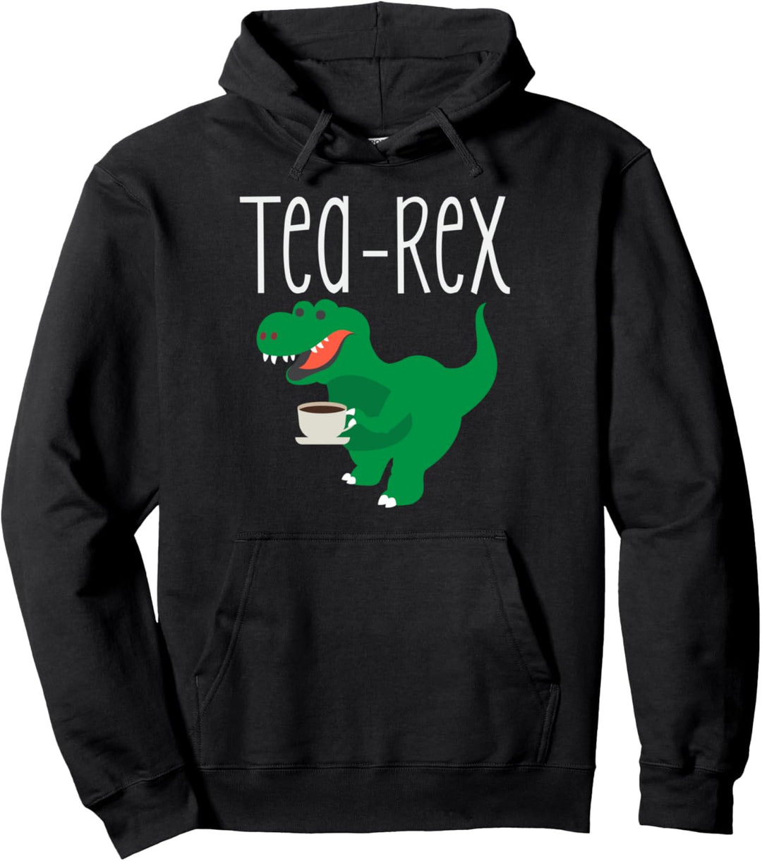 Teetrinker Tea-Rex Tee Rex T-Rex Dinosaurier Dino Kinder Pullover Hoodie
