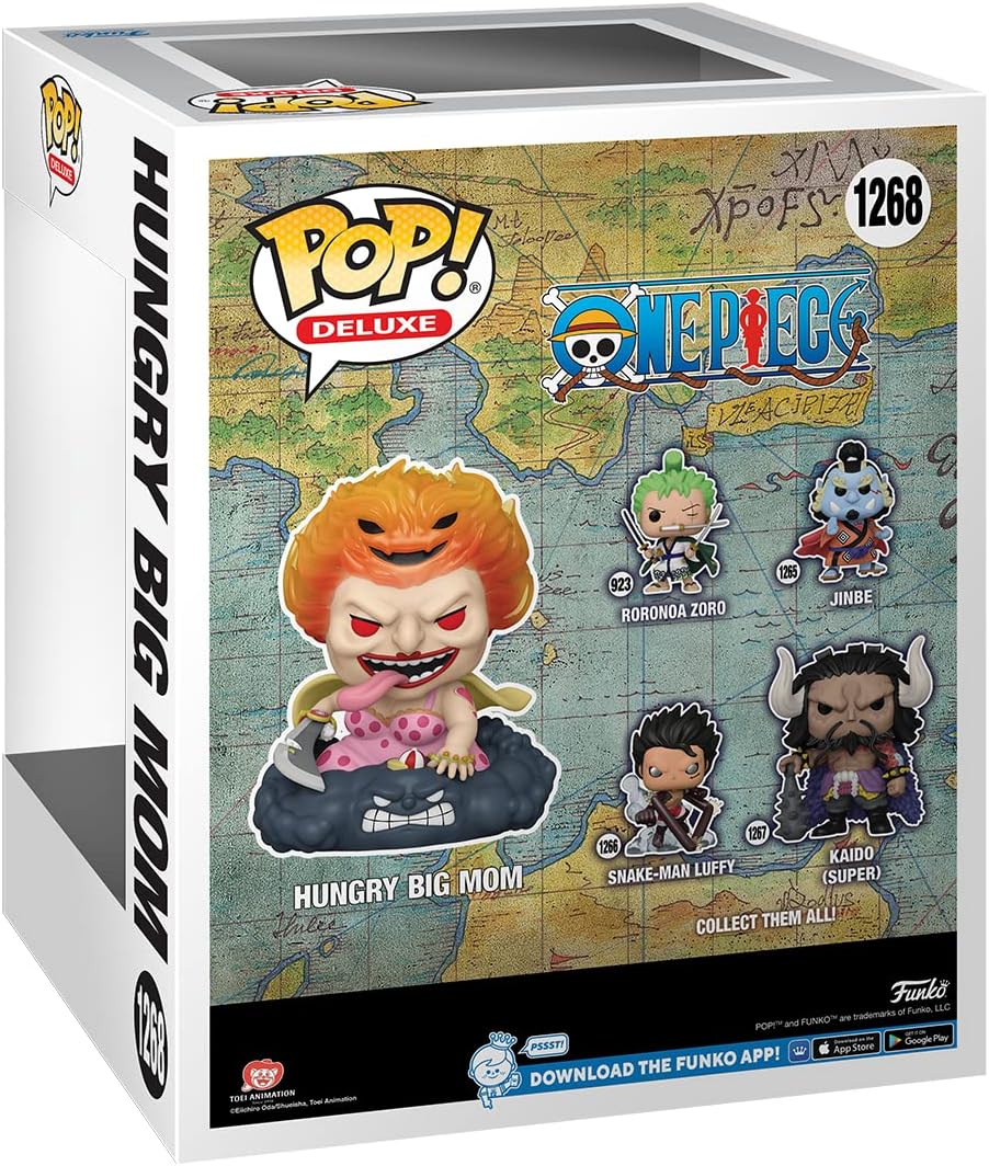 Funko Pop! Deluxe: One Piece - Hungry Big Mom - Vinyl-Sammelfigur - Geschenkidee - Offizielle Handel
