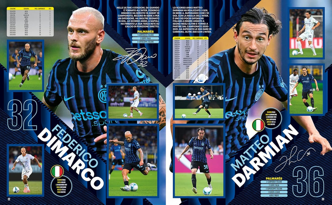 EURO PUBLISHING - Inter 2025-2026 Album + 250 Figuren - auf Italienisch