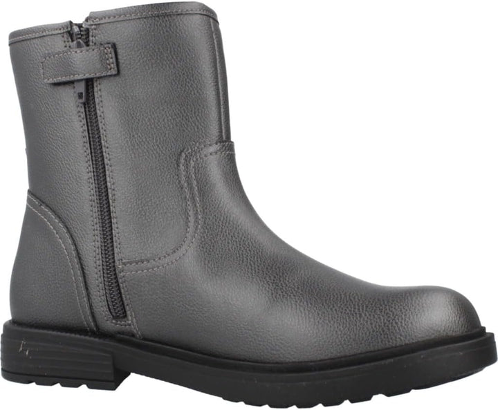 Geox Damen J Eclair Girl B Biker Boots 26 EU Gun, 26 EU Gun
