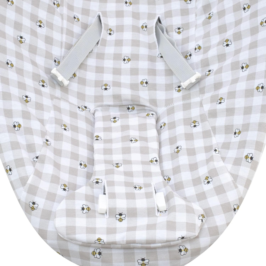 JYOKO Kids Bezug für Babywippe Hängematte, aus Baumwolle kompatibel mit Mamaroo 4moms, Mamaroo Rocka