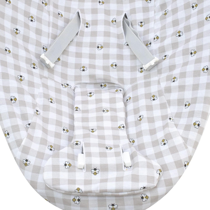JYOKO Kids Bezug für Babywippe Hängematte, aus Baumwolle kompatibel mit Mamaroo 4moms, Mamaroo Rocka