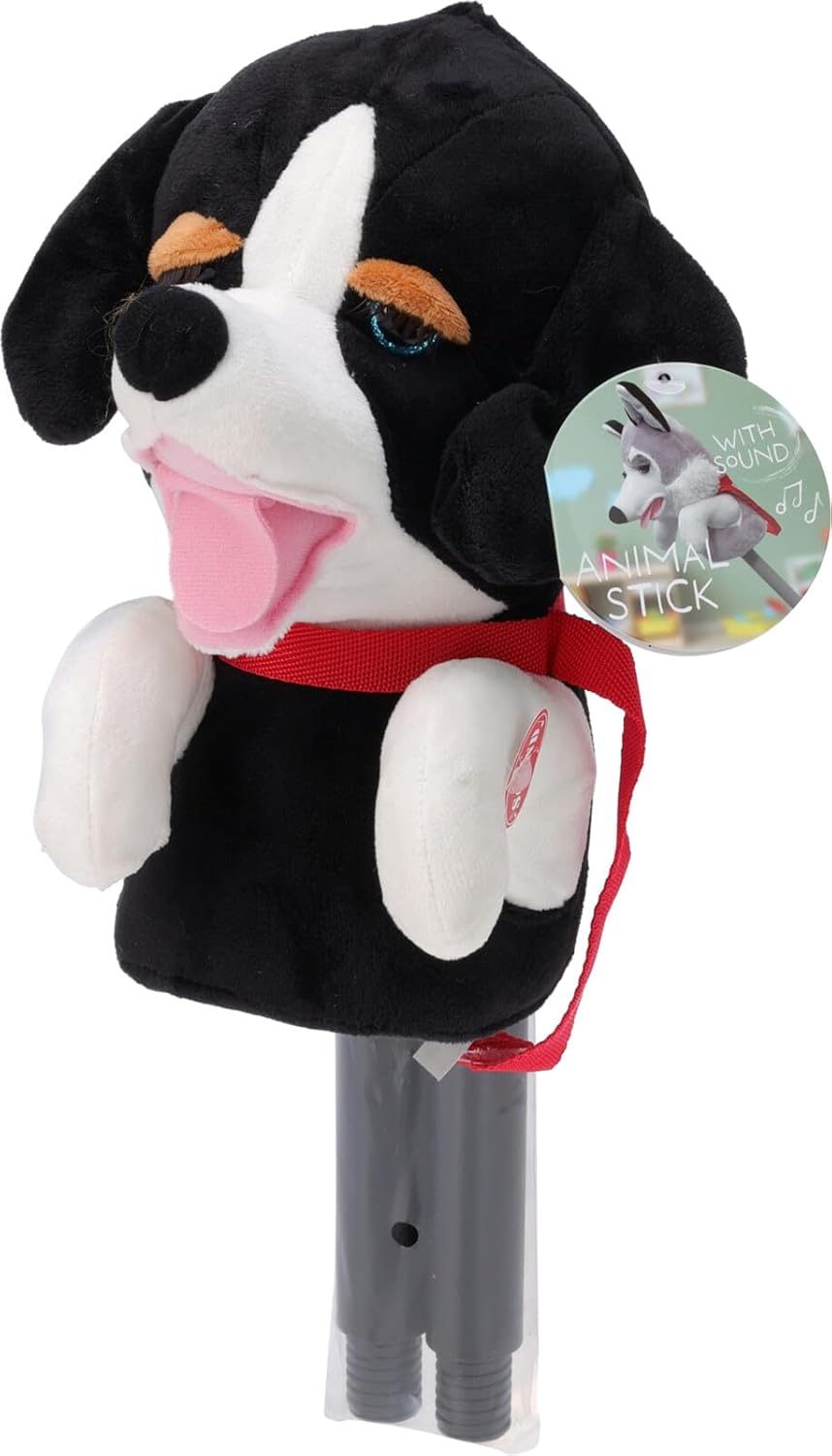 MIJOMA Hobby Horse – Steckenpferd aus weichem Plüsch – Ideal für Hobby Horsing & Rollenspiele – Hoch