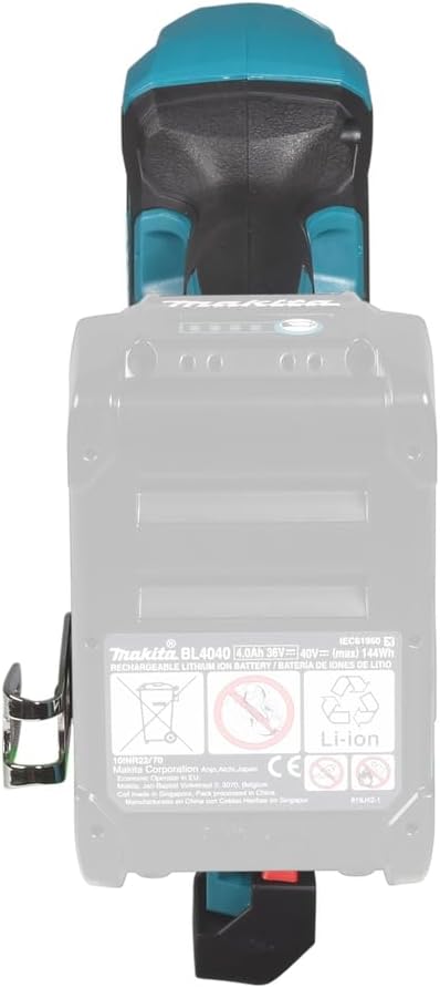 Makita PT001GZ Akku-Stiftnagler 40V max. (ohne Akku, ohne Ladegerät), Petrol/Schwarz