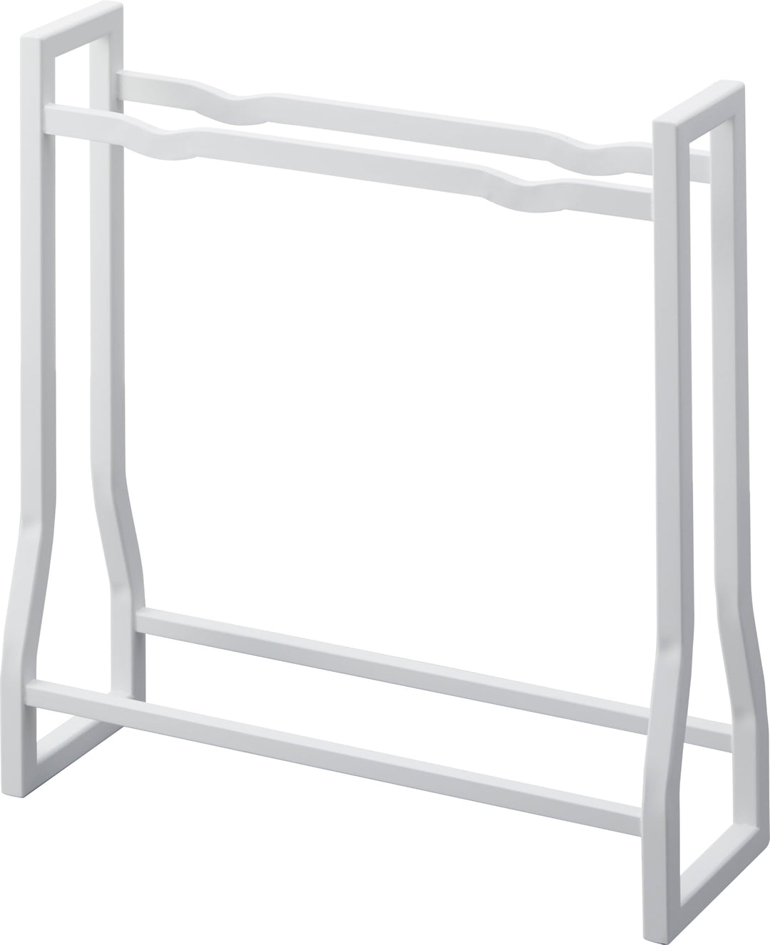 Yamazaki 1963 TOWER Dumbbell Rack, white, Steel/Silicone, 52 x 17 x 54.3 cm Weiss, Weiss